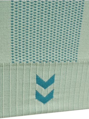 Hummel Sport-BH "Hiit Seamless Padded Bra" in Grün