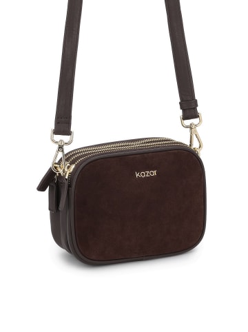 Kazar Schultertaschen in Dunkelbraun