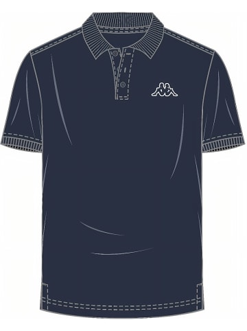 Kappa Polo "Poloshirt" in Blau