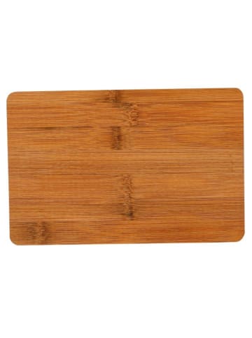 axentia 3er Set Holzbrettchen aus Bambus - praktisch & vielseitig in Natur