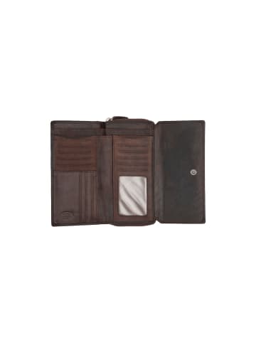 The Chesterfield Brand Shanghai Geldbörse RFID Schutz Leder 19 cm brown