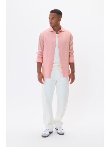 Matinique Langarm - Hemd MAmarc Gerade Passform in Geranium Pink