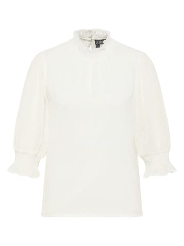 DreiMaster Vintage Damen Blusenshirt in WOLLWEISS