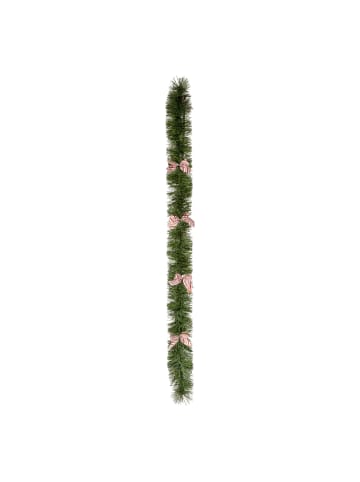 Atmosphera Créateur d'intérieur Weihnachtsgirlande in Grün, (B) 20 x (H) 20 x (L) 270 cm