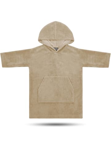 normani Kinder langarm Poncho 6-9 Jahre Pichilemu in Beige