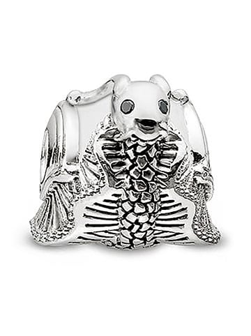 Thomas Sabo Karma Bead " Schnecke mit Jade K0192-879-14" in Silber