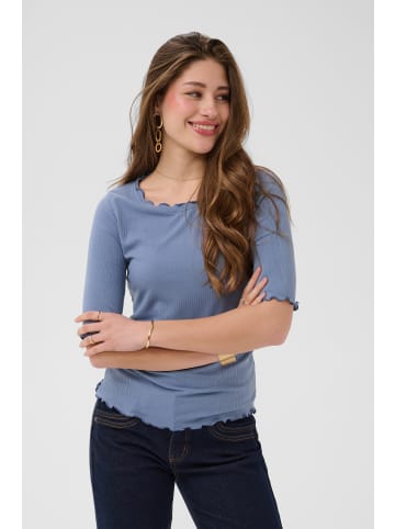Cream Bluse langarm CRRibba Slim fit in Stonewash