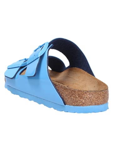 Birkenstock Tieffußbett Pantolette in blau