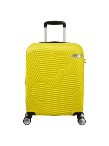 American Tourister Mickey Clouds - 4-Rollen-Kabinentrolley 55 cm erw. in Mickey Electric Lemon