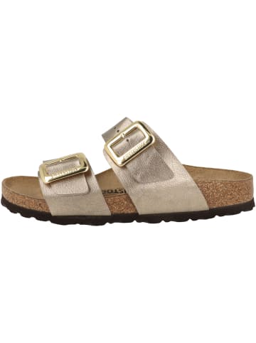 Birkenstock Sandale Sydney Cushion Buckle Birko-Flor Graceful schmal in braun