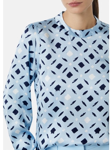 comma CI Bluse langarm in Blau