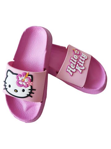 Hello Kitty Hello Kitty 3D Badelatschen Flower Badeschlappen Badesandalen in pink