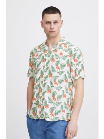 BLEND Kurzarmhemd BHShirt in weiß
