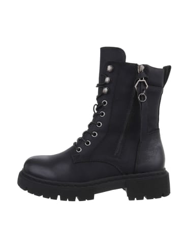 Ital-Design Stiefelette in Schwarz