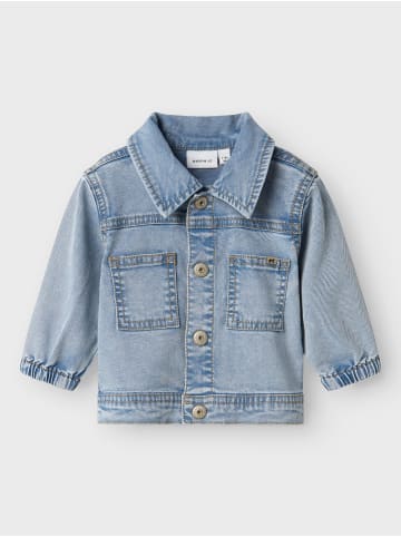 name it Jeansjacke in Light Blue Denim