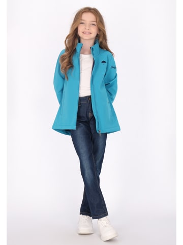 Schmuddelwedda Mädchen (Kids) Softshelljacke in Cyanblau