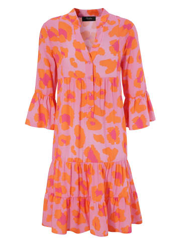 Aniston CASUAL Tunikakleid in pink-orange-fuchsia