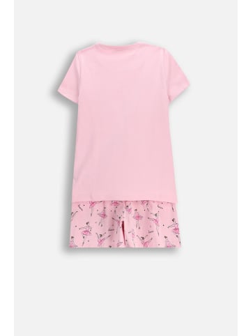 Coccodrillo Mädchenpyjama in rosa