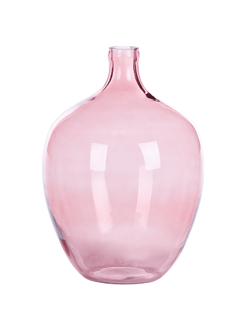 Beliani Blumenvase ROTI in Rosa - (W) 29 x (H) 39 x (L) 29 cm