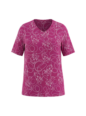 Ulla Popken Shirt in magnolienrot
