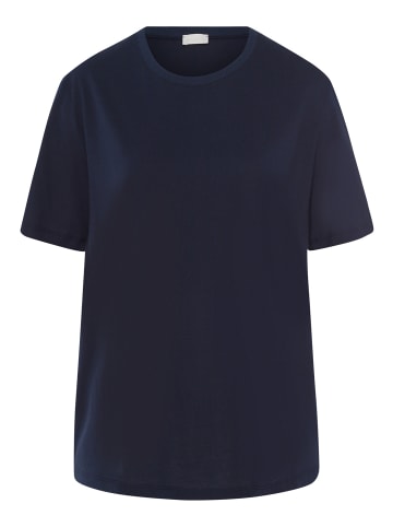 Hanro T-Shirt Natural Shirt 1er-Pack in deep navy