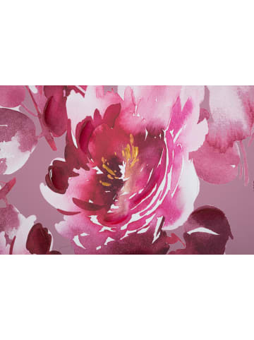 Mauro Ferretti Leinwanddruck mit lila Blumen, 80 x 3 x 120 cm
