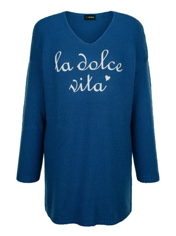 MIAMODA Pullover in royalblau