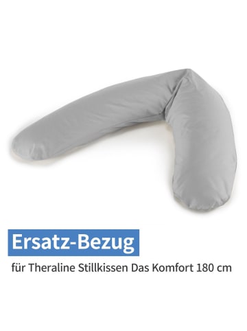 Theraline Ersatzbezug für Stillkissen Das Komfort - in grau