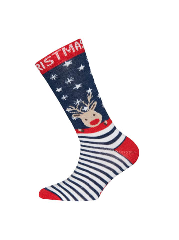 ewers 2er-Set Socken Weihnachten in rot