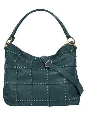 Samantha Look Shopper echt Leder in blau