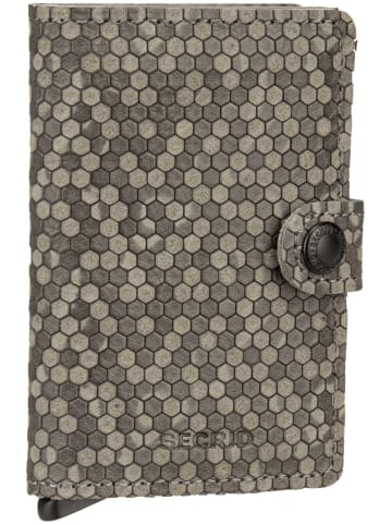 Secrid Geldbörse Miniwallet Hexagon in Grey