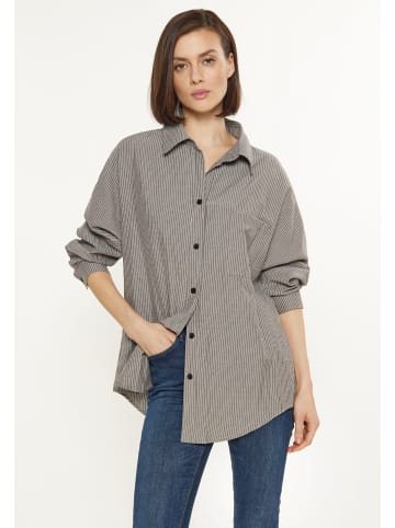 usha BLUE LABEL Women Shirt in white stripes