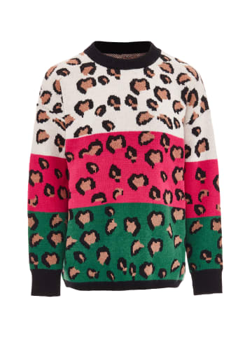 ebeeza Damen Strickpullover in Pink