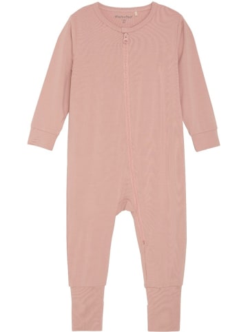 Minymo Kinder Schlafanzug "Nightsuit LS" in Rosa