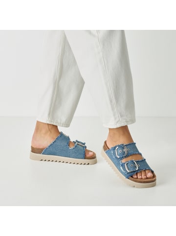 Tamaris Pantolette Pantolette in blau