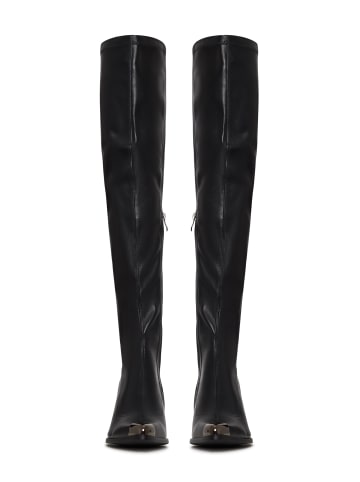 CESARE GASPARI Over the knee Stiefel in Black