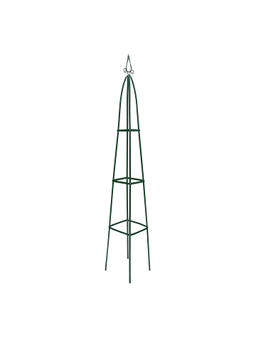 relaxdays 4x Rankturm in Grün - (B)35 x (H)192 x (T)35 cm