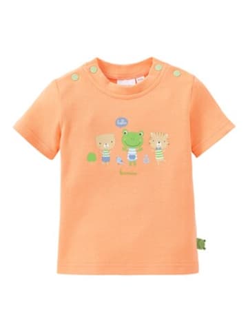 Bornino T-Shirt Frog Friends in Orange