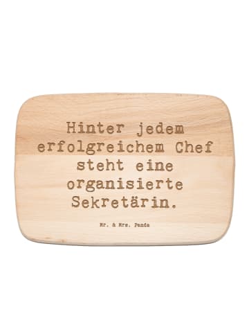 Mr. & Mrs. Panda Schneidebrett Spruch Sekretärin Erfolg mit Spruch in Transparent