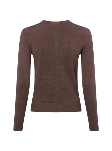 Marie Lund Strickjacke in schlamm - 0006