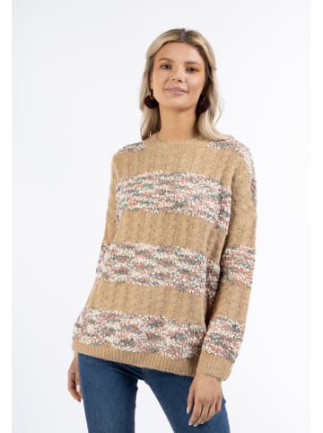 usha FESTIVAL Strick Pullover in Rauchmint Mehrfarbig