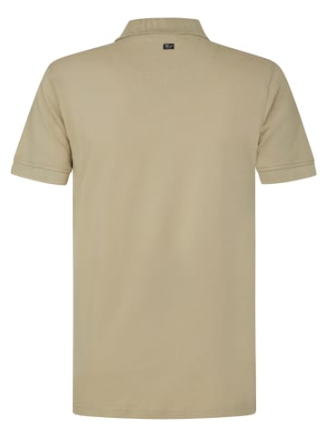 Petrol Industries Klassisches Poloshirt in Braun