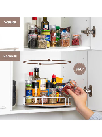 eluno Drahtteller Weiß