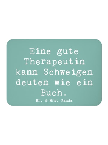 Mr. & Mrs. Panda Magnet Spruch Therapeutin Weisheit mit Spruch in Meeresbrise
