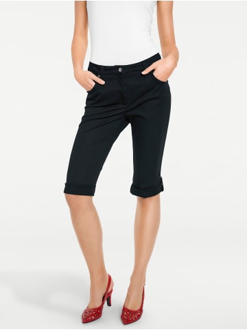 Heine Caprijeans in schwarz