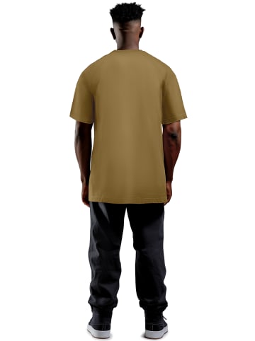 Reichstadt Reichstadt relaxed fit T-Shirt Herren  23RS041 Khaki 5XL