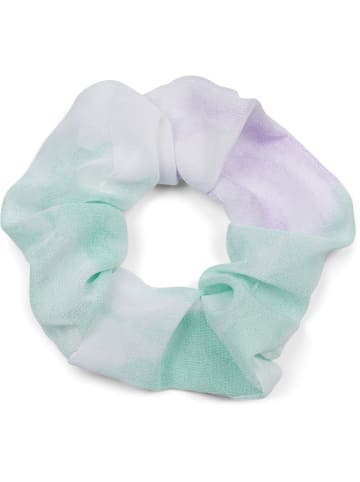 styleBREAKER Scrunchie Haargummi in Mint-Flieder