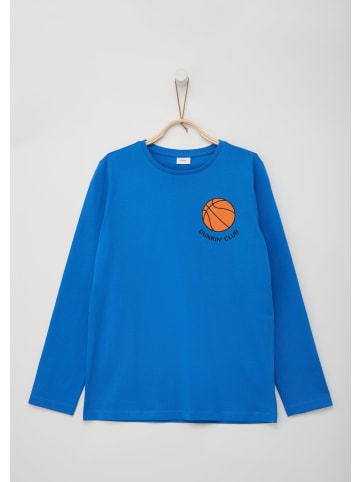 s.Oliver T-Shirt langarm in Blau