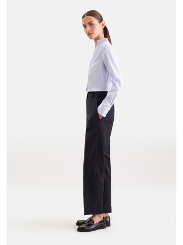 Seidensticker Kelchkragenbluse Slim in Hellblau