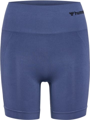 Hummel Short "Tif Seamless Shorts" in Blau